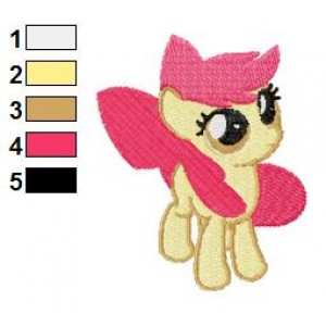 Apple Bloom Embroidery Design 03